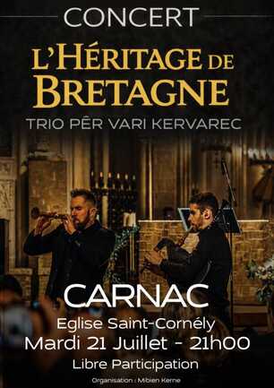 Kervarec Pêr Vari concert Carnac