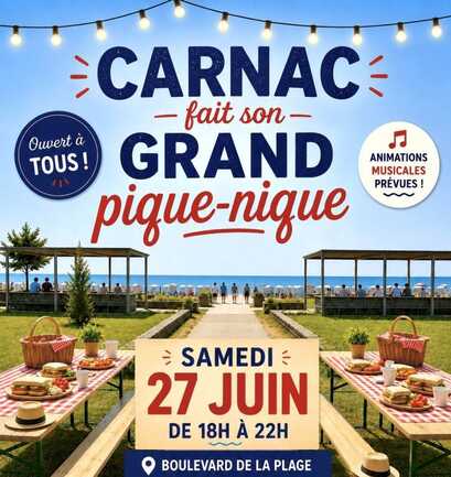 carnac grand pique nique