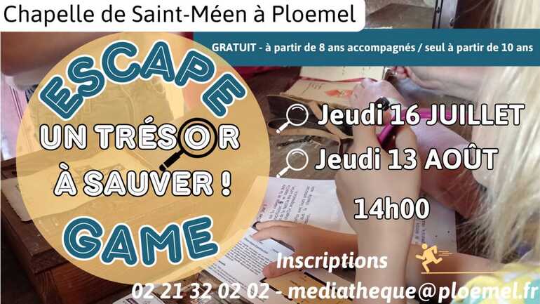 Escape game "Un trésor à sauver"