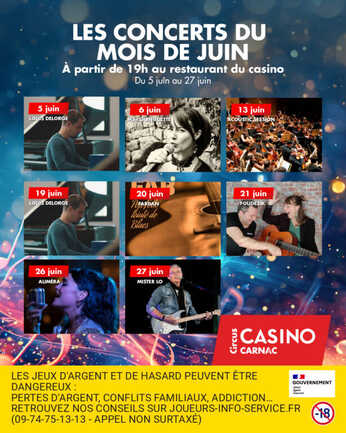 CONCERT juin - Carnac