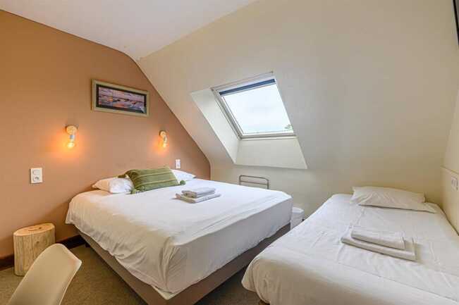 Hotel Erdeven Morbihan - Chambre 