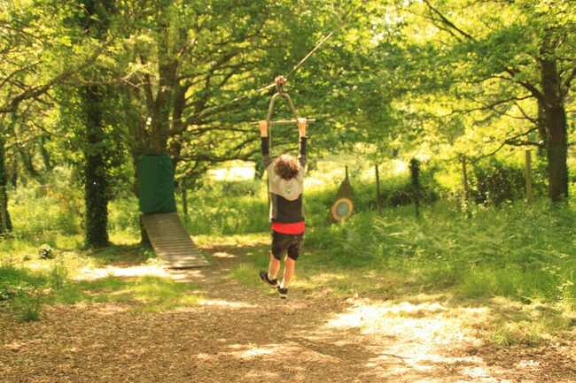 land aux lutins parc familliale tyroliennes morbihan