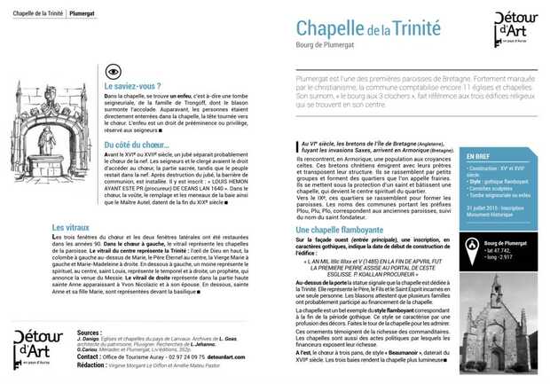 Chapelle de la Trinité Chapelle de la Trinité