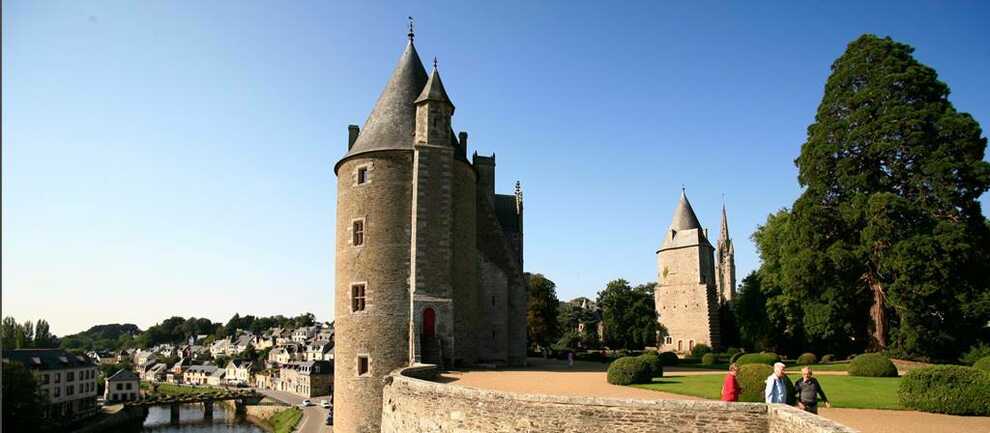 Château et parc de Josselin - Morbihan Bretagne Sud