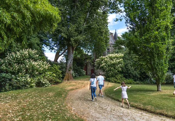 Jardins - Château de Josselin - Morbihan - Bretagne