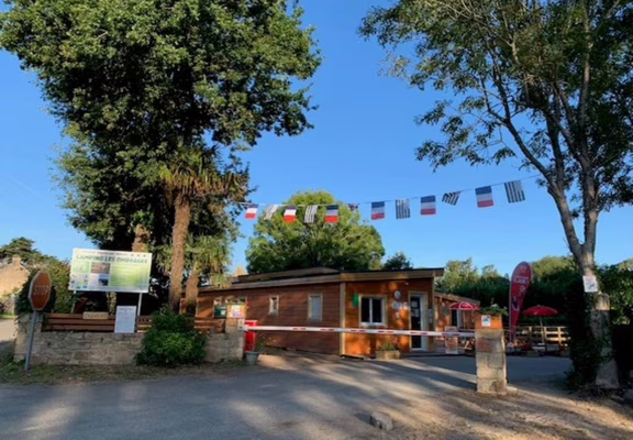 entrée camping