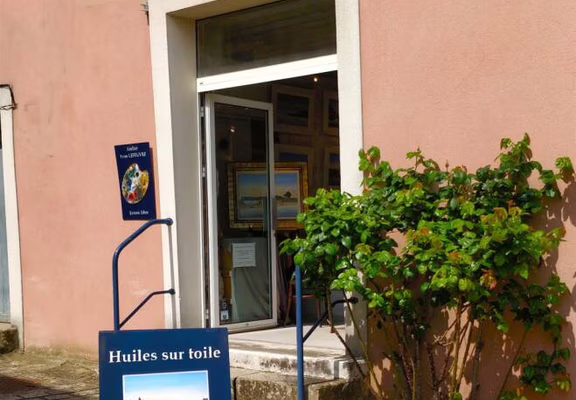 Yvan Lefeuvre - Atelier Galerie d'Art - Entrée Auray